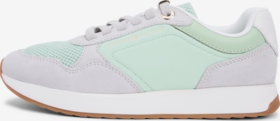 TOMMY HILFIGER Matalavartiset tennarit 'CHIC' värissä vaaleanharmaa / minttu, Tuotenäkymä