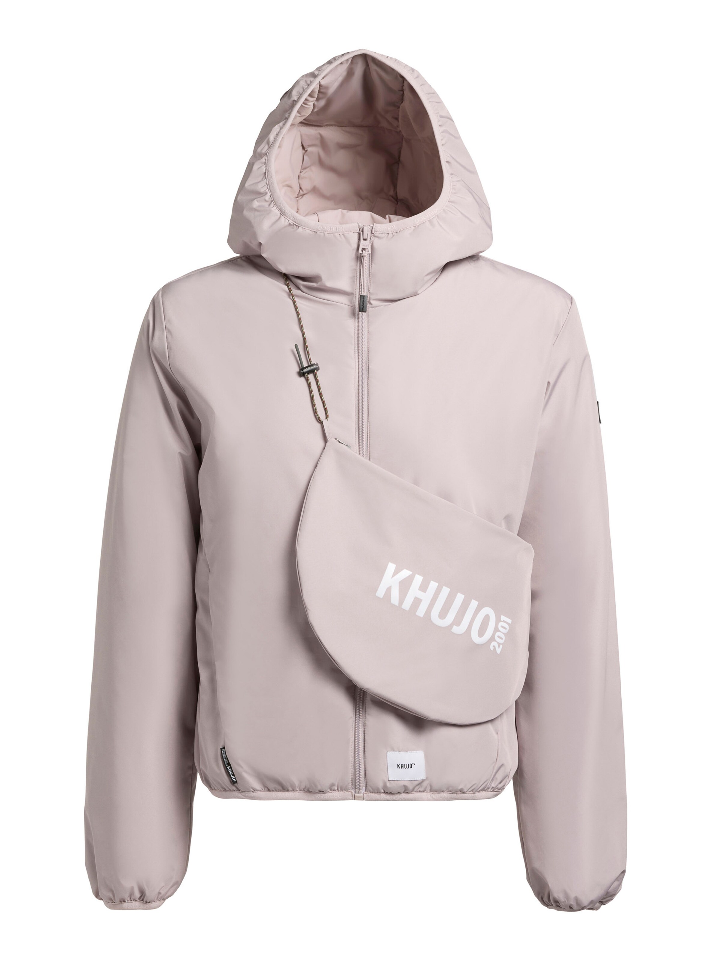 khujo Between-Season Jacket 'SHELLY' in Purple: front