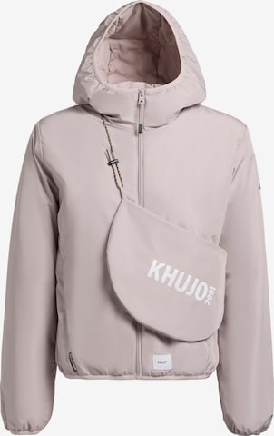 Giacca di mezza stagione 'SHELLY' di khujo in lilla: frontale