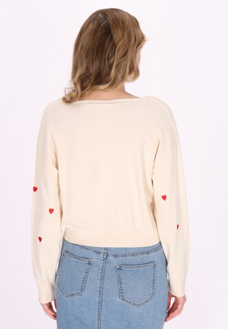 MYMO Sweater 'Comfy' in White