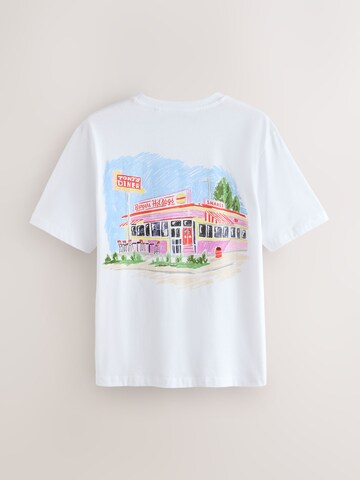 Next Pyjamas kort i blå