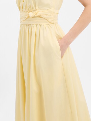 Marie Lund Summer dress in Yellow