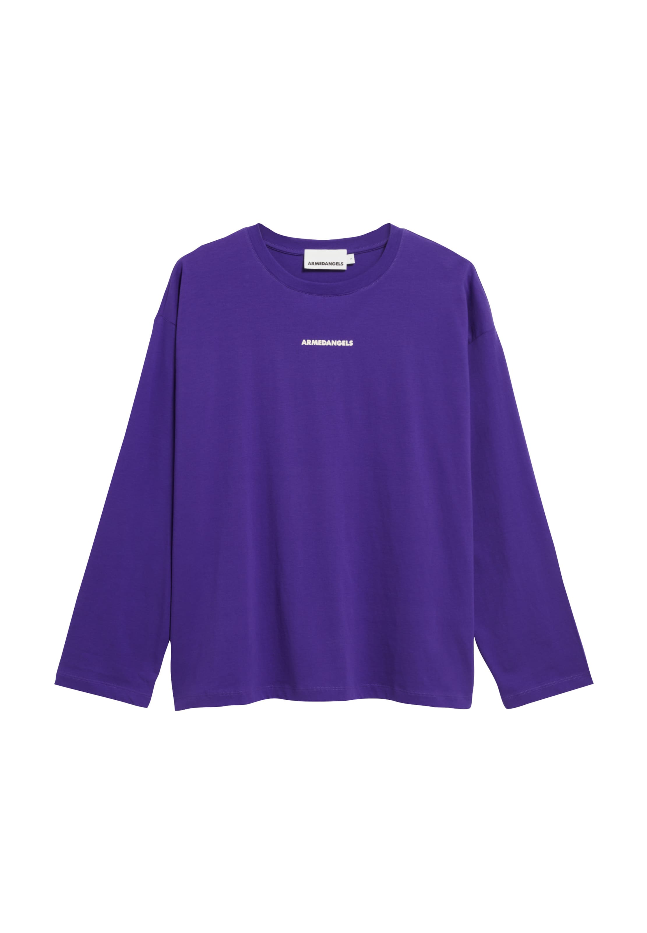 ARMEDANGELS Longsleeve FIETAA DIFFERENCE in Lila: Vorderseite