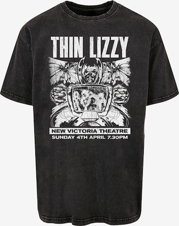 T-Shirt 'Thin Lizzy - New Victoria Theatre' Merchcode en noir : devant