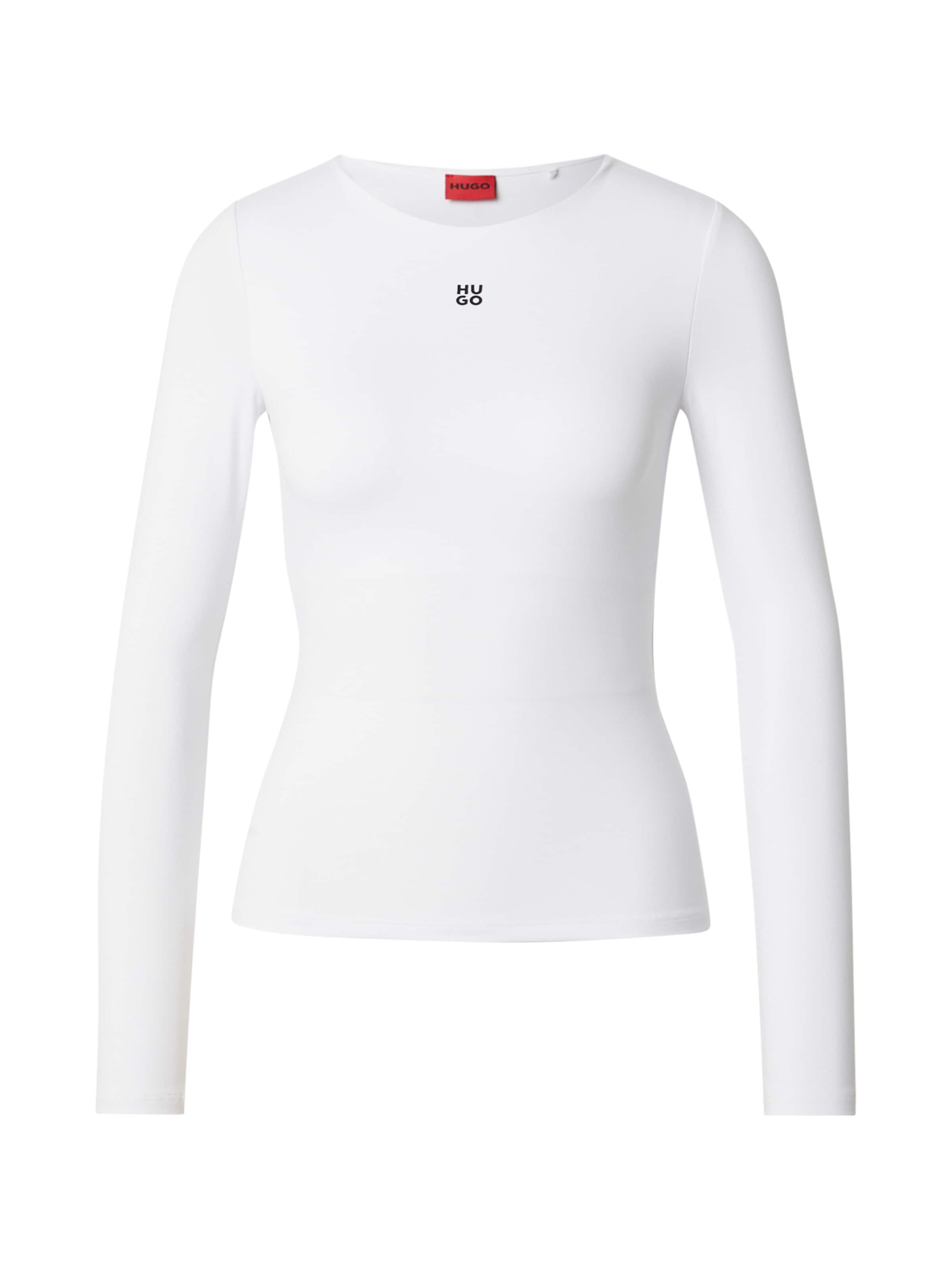 HUGO Shirt 'Dasiia' in Weiß: Vorderseite