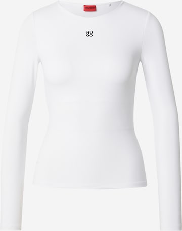 T-shirt 'Dasiia' HUGO en blanc : devant