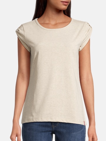 salzhaut Shirt 'Biike' in Beige