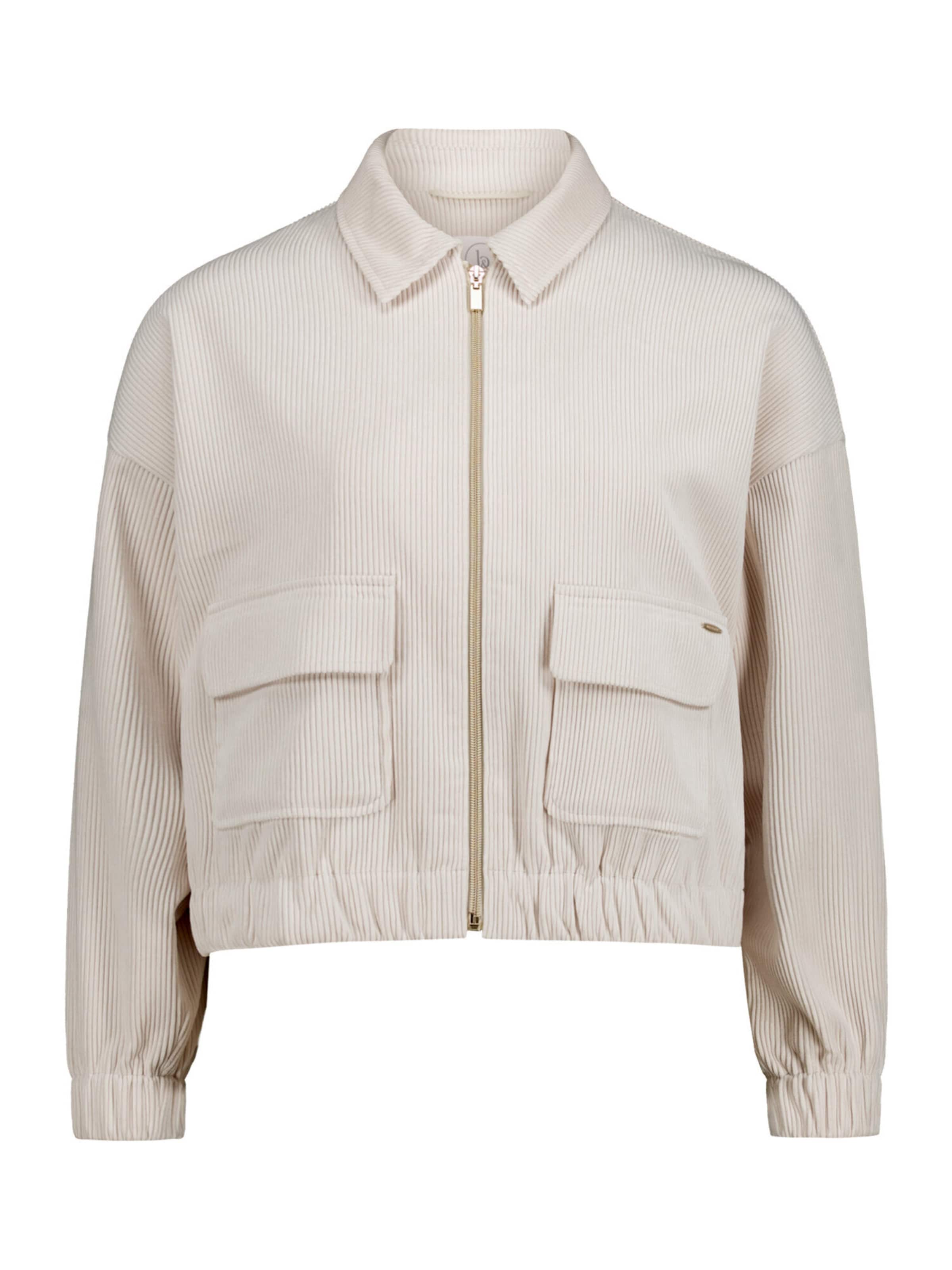 Betty & Co Casual-Jacke mit Taschen in Beige: Vorderseite