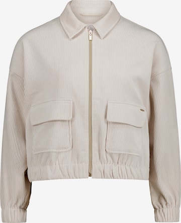 Betty & Co Casual-Jacke mit Taschen in Beige: Vorderseite