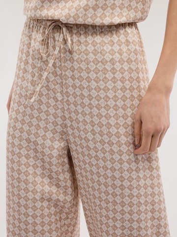 Wide Leg Pantalon Trussardi en beige