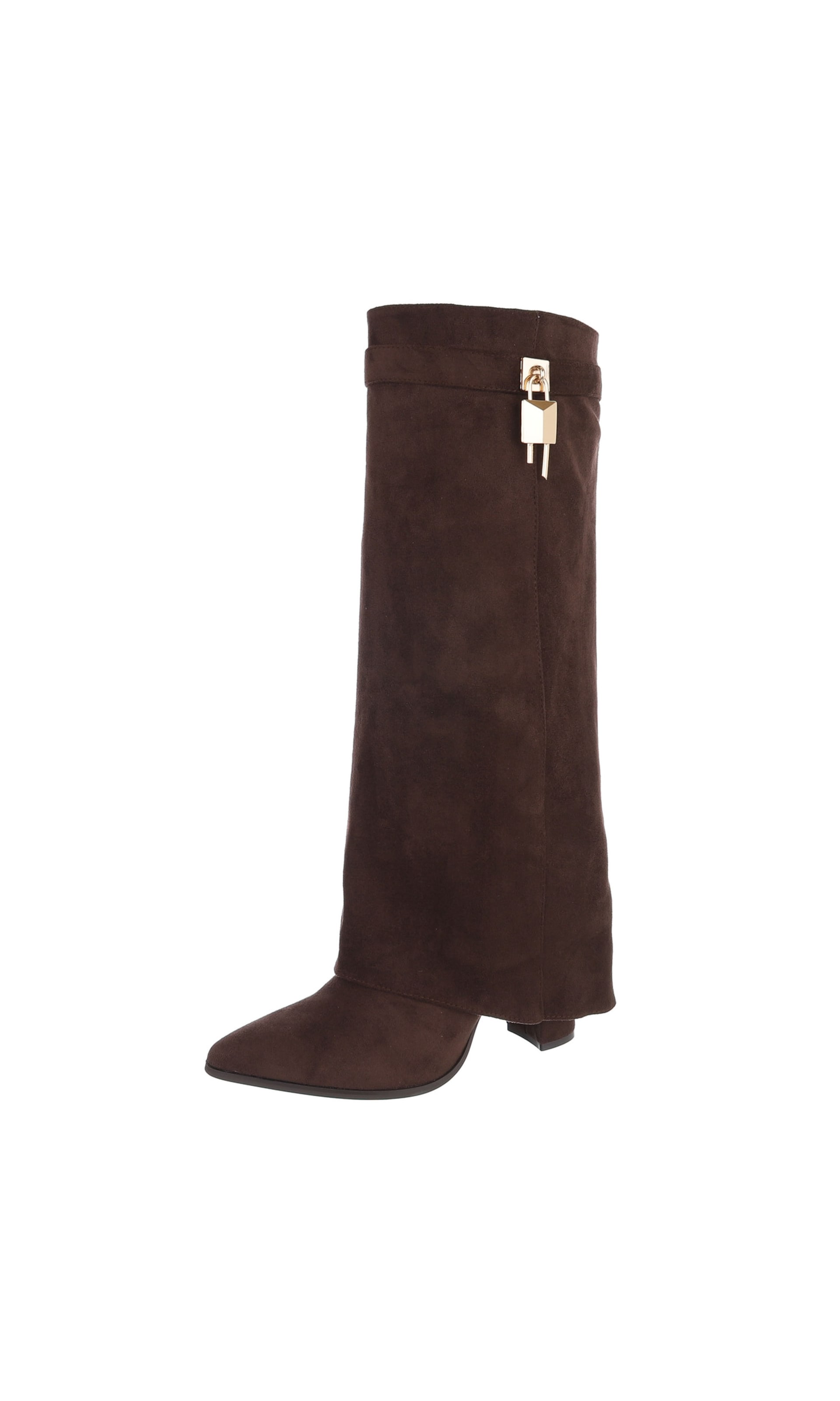 Ital-Design Stiefel in Braun: Vorderseite