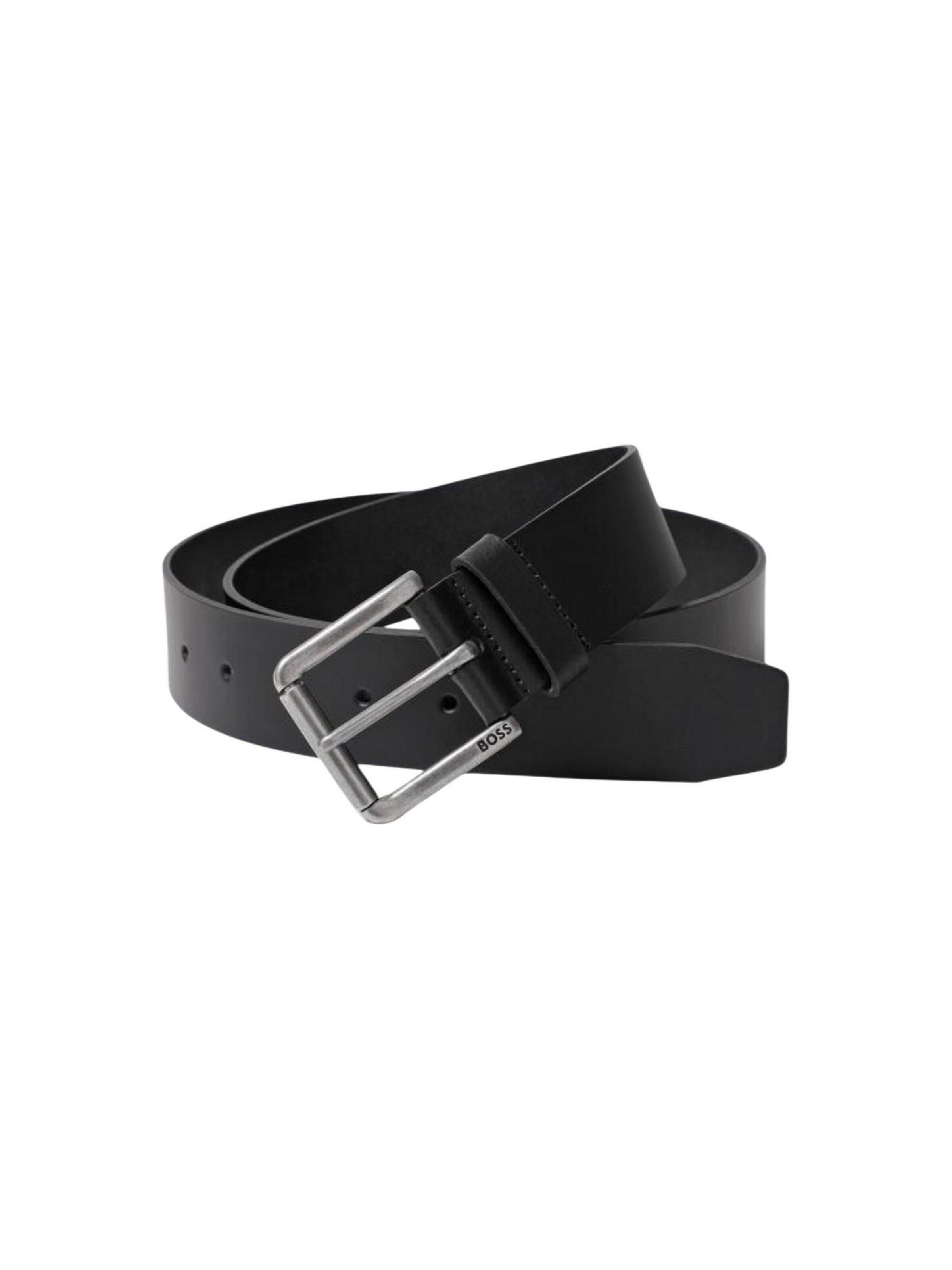 Cintura 'Joris_Sz40 50491889' di BOSS in nero: frontale