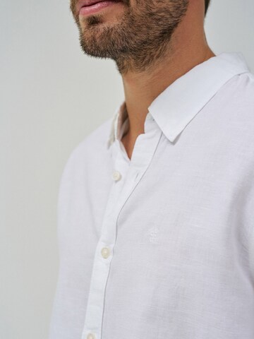 Salsa Jeans Regular Fit Hemd in Weiß