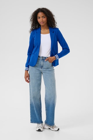 Blazer 'Kinnie' Kaffe en bleu