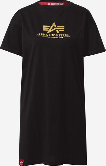 ALPHA INDUSTRIES T-shirt en or / noir, Vue avec produit