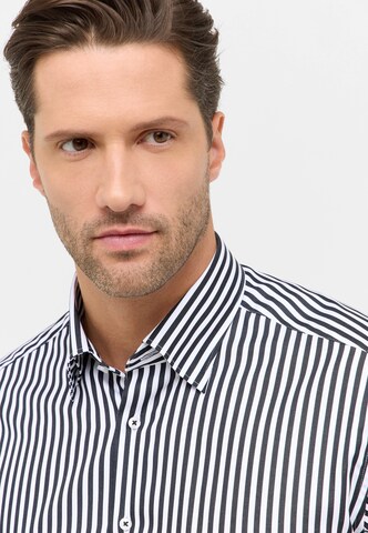 ETERNA Regular fit Zakelijk overhemd in Zwart