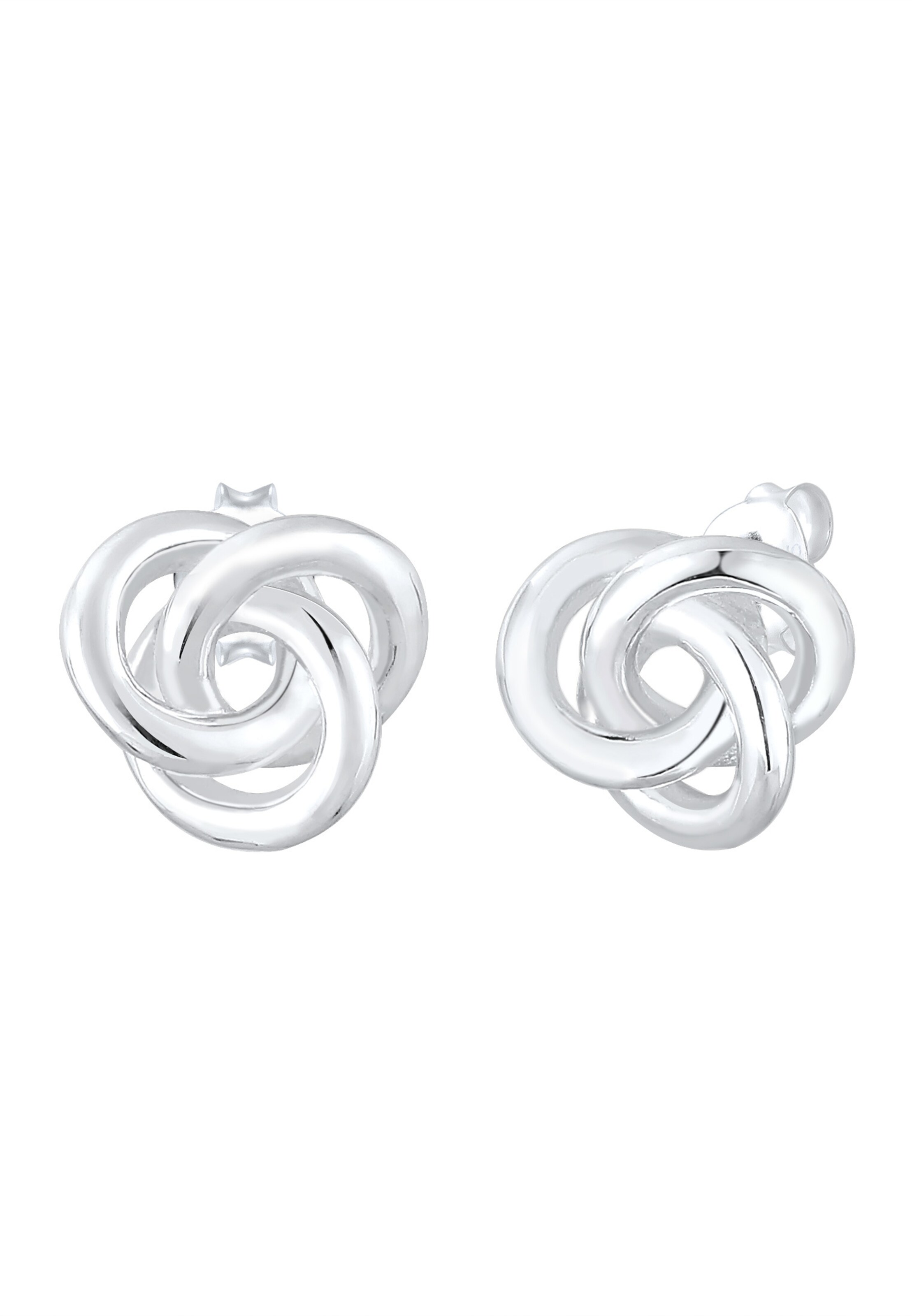 ELLI Kolczyki 'Knoten' w kolorze srebrny