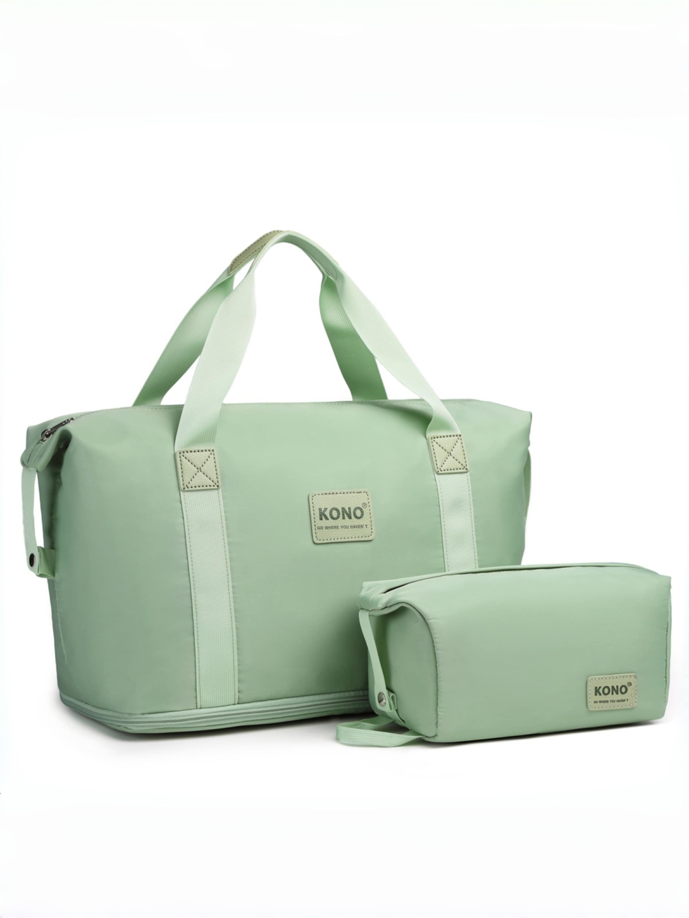 Kono Handbag in Green: front