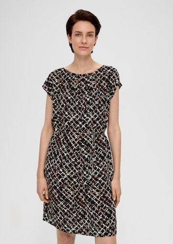 s.Oliver BLACK LABEL Dress in Black: front