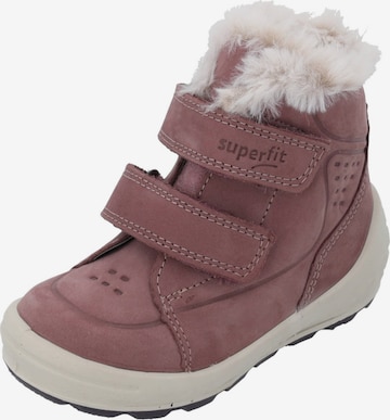 SUPERFIT Snow Boots in Purple: front