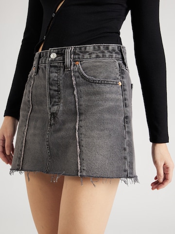 LEVI'S ® Rok 'Recrafted Skirt' in Grijs