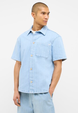 MUSTANG Regular Fit Hemd 'Phoenix' in Blau: Vorderseite