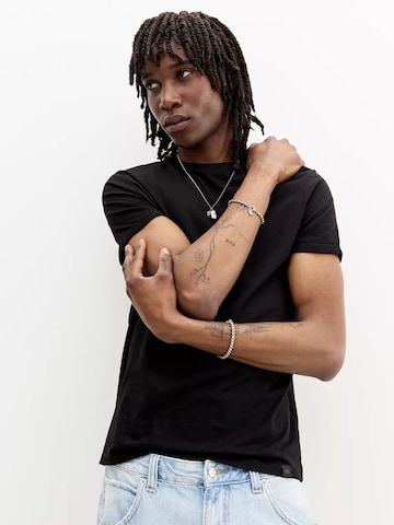 T-Shirt Pull&Bear en noir