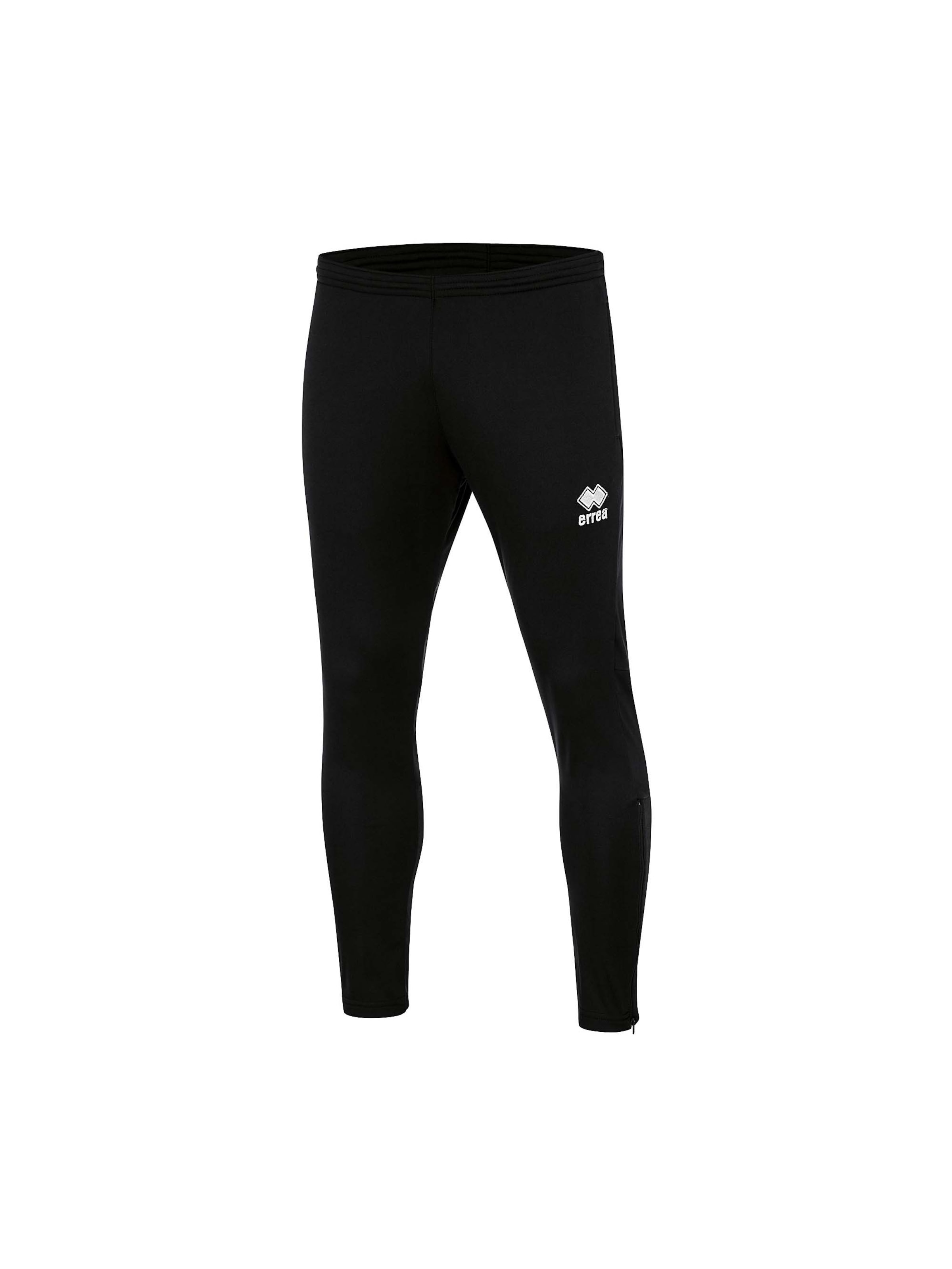 Errea Slim fit Sports trousers 'FLANN' in Black: front