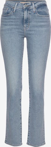 LEVI'S ® Jeans '724 High Rise Straight' in Blauw: voorkant