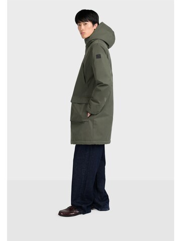 Canadian Classics Zimní parka ' FOSTHALL ' – zelená: boční strana
