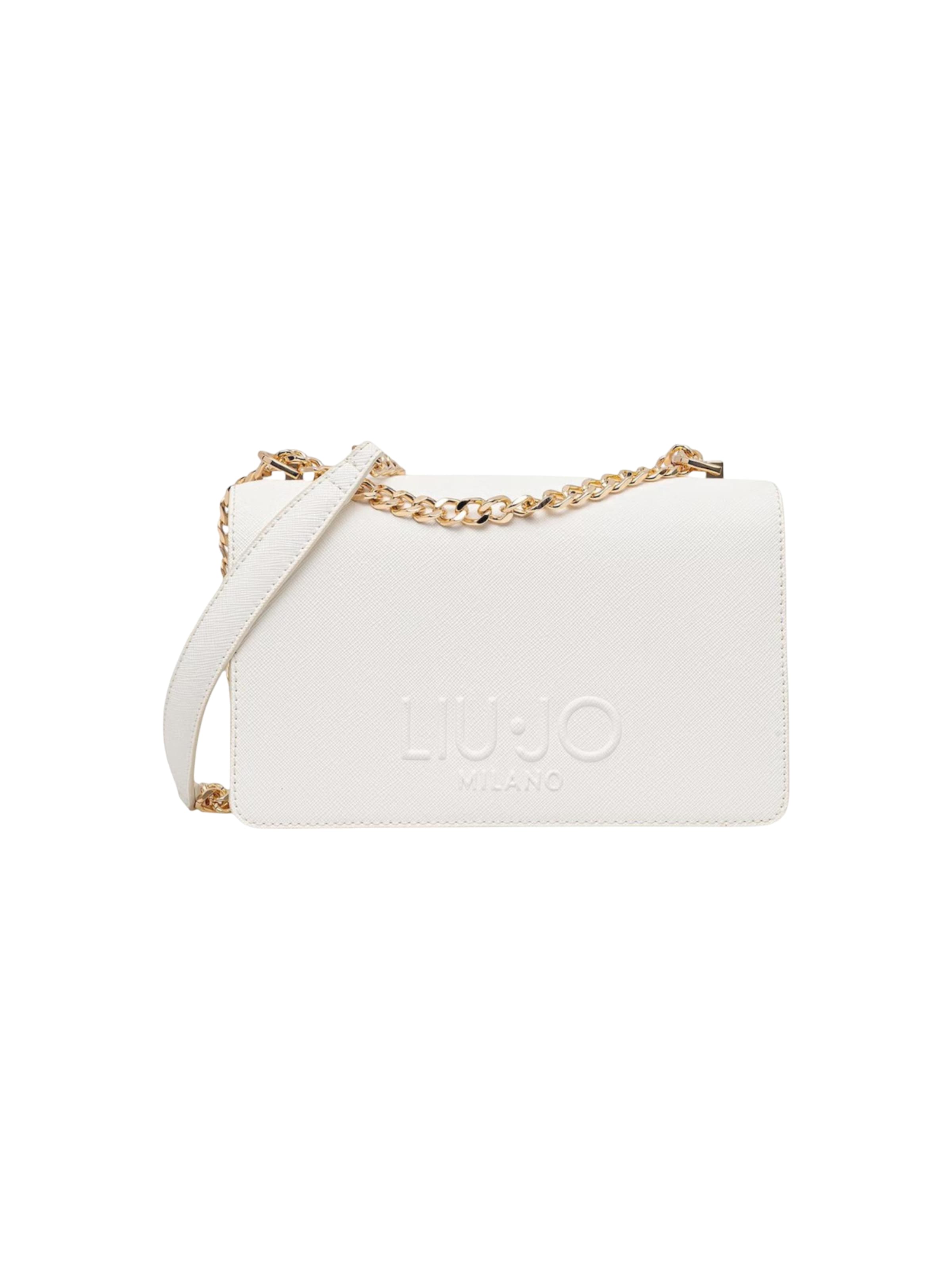 Borsa a spalla 'ECS M CROSSBODY AA6056 ES029' di Liu Jo in beige: frontale