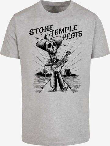 Merchcode Shirt 'Stone Temple Pilots' in Grey: front