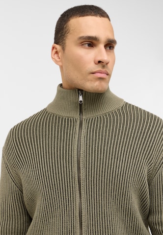 MUSTANG Strickjacke 'Escondido' in Grün