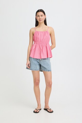 ICHI Top 'FUNDEL' in Pink