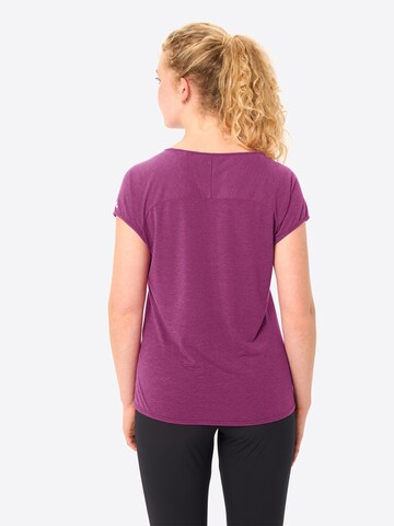 VAUDE Performance shirt 'Tekoa II' in Purple