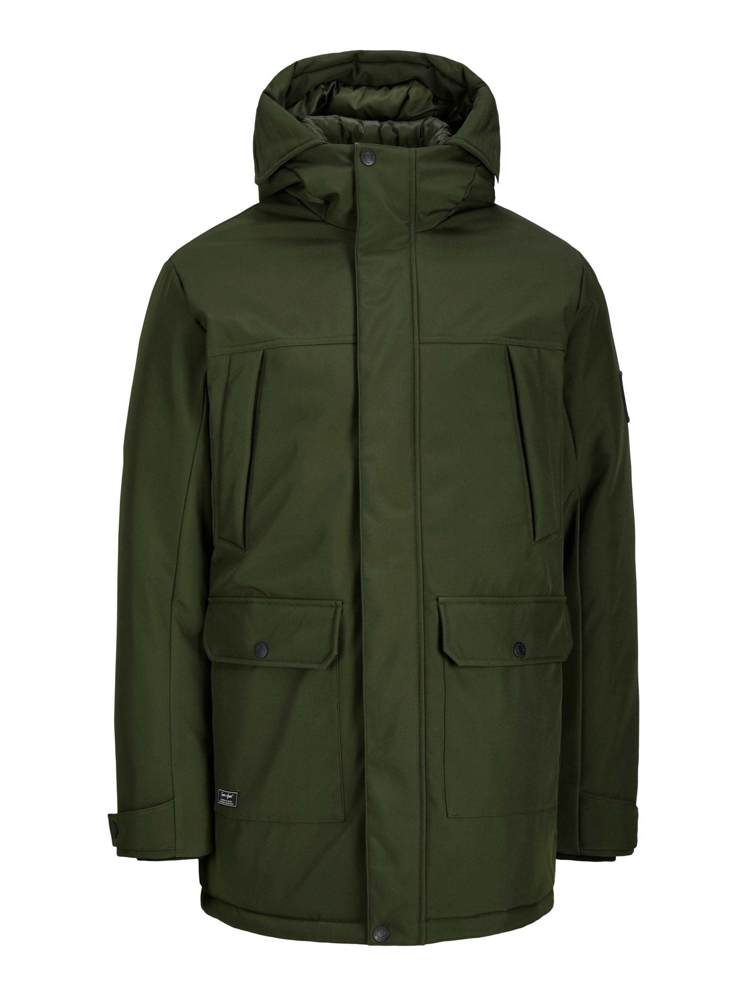 JACK & JONES Overgangsparka i grøn: forside