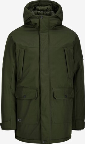 JACK & JONES Overgangsparka i grøn: forside