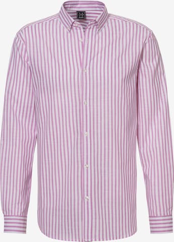 Chemise JOHN DEVIN en rose : devant