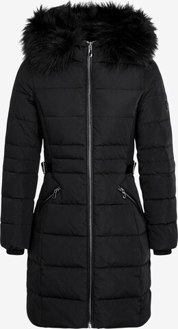 Morgan Winter Coat in Black: front