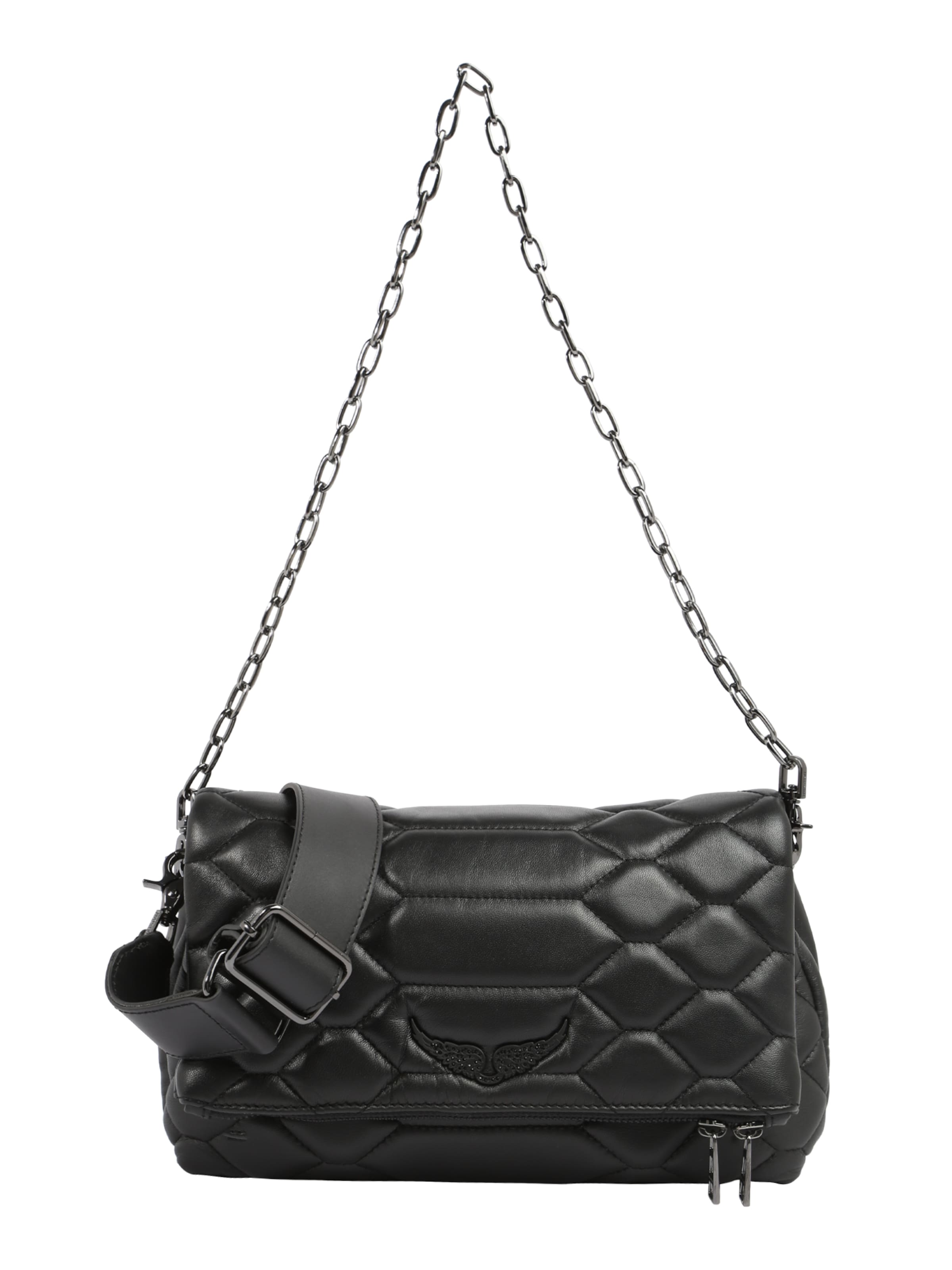 Zadig & Voltaire Чанта за през рамо 'ROCKY' в черно