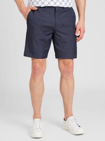 RVCA Regular Chino Pants in Blue: front