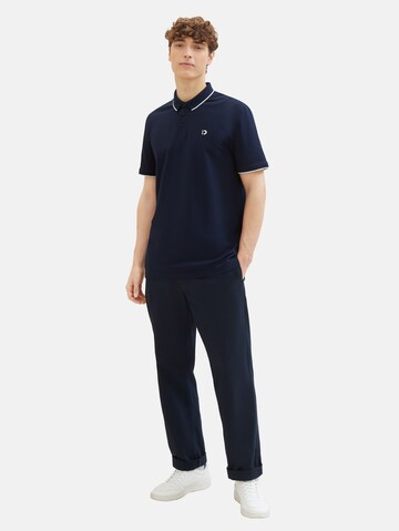 TOM TAILOR DENIM Poloshirt in Blau