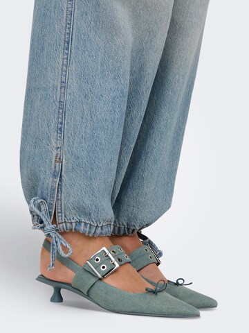 ONLY Tapered Cargo jeans 'ONLPERNILLE' in Blue