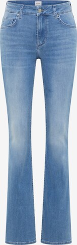 MUSTANG Flared Jeans 'SHELBY' in Blauw: voorkant