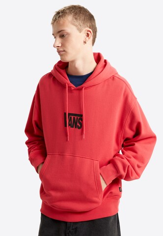 VANS Sweatshirt in Rood: voorkant