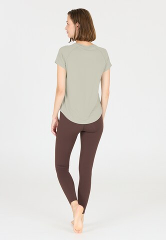 Athlecia T-Shirt 'Gaina' in Braun