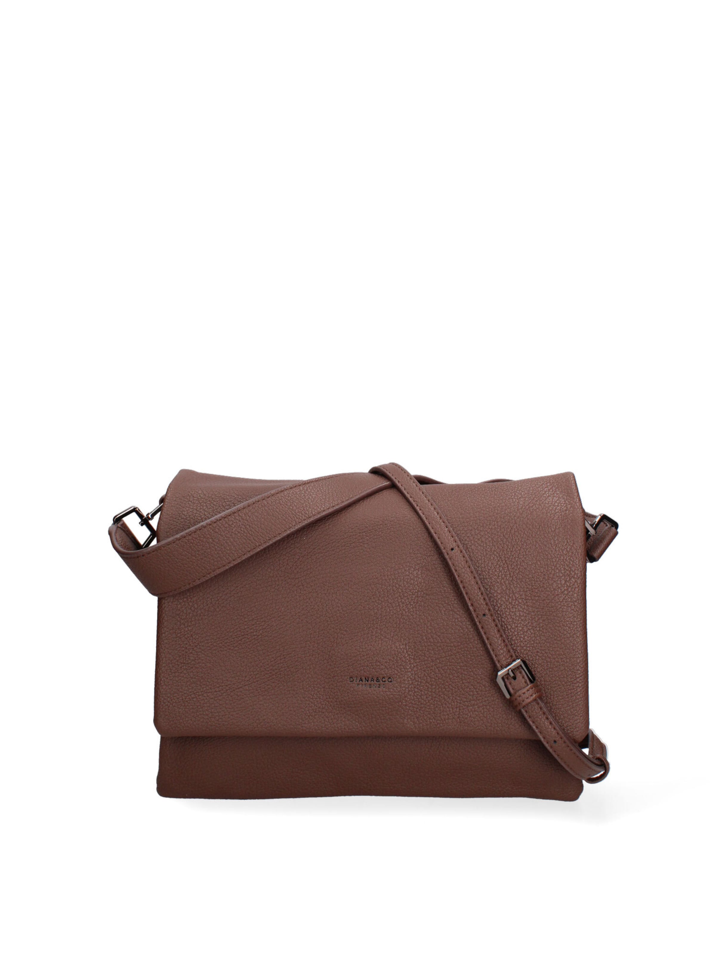 Diana&Co. Schoudertas in Bruin: voorkant