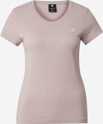 G-STAR Shirt 'Eyben' in Purple: front