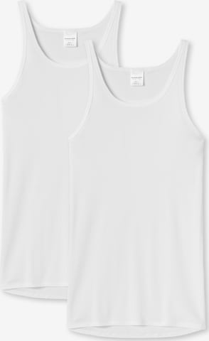 SCHIESSER Undershirt in White: front