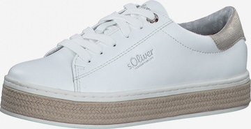 s.Oliver Sneaker low i hvid: forside